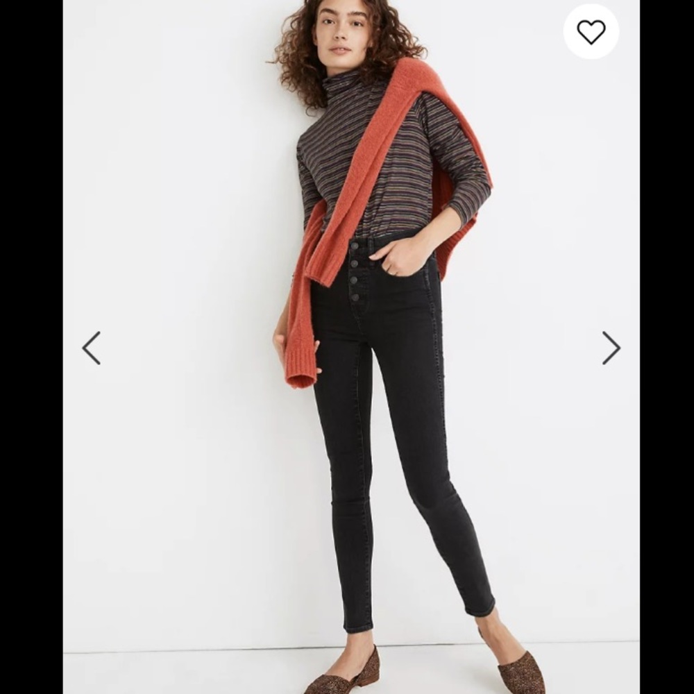 Madewell high-rise skinny jean